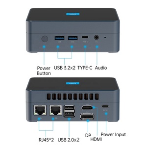 XCY Intel N200 Mini PC DDR5 HD 4K Display 2.5G LAN WIFI6 BT5.2 Office Micro <span class=keywords><strong>Computer</strong></span> per l'istruzione - Product Image 6