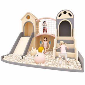 Équipement de jeu intérieur pour enfants avec toboggan, de fabrication d'origine, pour la petite enfance, la garderie, les activités parent-enfant et les hôtels, à usage commercial - Product Image 3