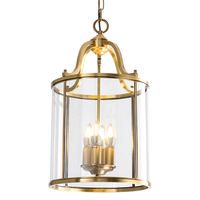 Luminaire LED d'extérieur rétro rustique en métal, style loft industriel, laiton, verre, plastique, antique, étanche, résistant à la corrosion, à intensité variable
