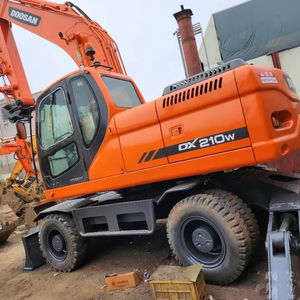 Excavadora de Ruedas Doosan 210 Original de Corea/ Excavadora de Ruedas Usada DOOSAN DH150w-7 de 15 Toneladas DH210w-7 en Venta a Bajo Precio - Product Image 1