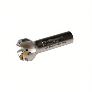 Face Milling Cutter 45 Degree Weldon Shank Insert Milling Tool For Metal Cutting - Product Image 2