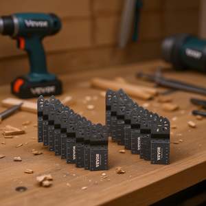 Kit de 100 Hojas de Sierra HCS de Liberación Rápida para Multiherramienta Oscilante, Compatibles con Dremel y Fein para Madera y Plástico - Product Image 2