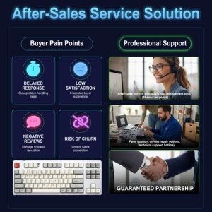 Nuevo Ratón Óptico Inalámbrico USB de Modo Dual con LED Mini de Alta Sensibilidad (DPI) para Juegos, OEM - Product Image 6