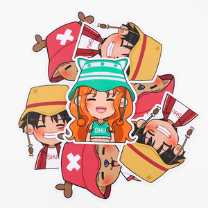 Adesivi in Vinile Impermeabili Personalizzati con Stampa UV, Cartoni Animati e <span class=keywords><strong>Anime</strong></span>, per Scrapbook, Diari e Uso Creativo - Product Image 2