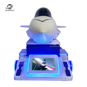 MAKER Divertissement Intérieur Jeu de Réalité Virtuelle à Monnaie 9D Cinéma Simulateur de Vol Centre Commercial Avion Jeu de Vol en Réalité Virtuelle - Product Image 4