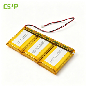 803040 3S Lipo Battery 11.1V 1000mAh LP803040 3S1P Lithium Ion Battery 11.1Wh 12V Li-Ion Battery Pack with PCB - Product Image 1