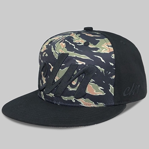 Tùy Chỉnh Màu Đen Và 5 Bảng Điều Chỉnh Snap Đồng Bằng Bất Cây Camo Mũ Ngụy Trang Chiến Thuật Snapback Cap Hunter Rừng Đen Camo Mũ - Product Image 3