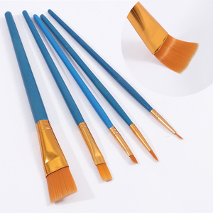 Ensemble professionnel de 22 pinceaux à poils de cheval avec manche en nylon pour la <span class=keywords><strong>peinture</strong></span> à l'huile, <span class=keywords><strong>peinture</strong></span> acrylique, <span class=keywords><strong>aquarelle</strong></span>, gouache, fournitures artistiques - Product Image 2