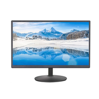 Moniteur LED LCD IPS 24 pouces avec taux de rafraîchissement de 65 MHz, interface DP, anti-lumière bleue, 1080p, 99% SRGB pour utilisation sur ordinateur de bureau