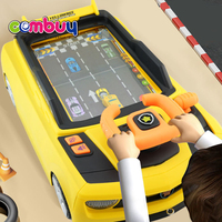 Machine de jeu de voiture de course de jouet d'aventure de conduite de bureau de simulation