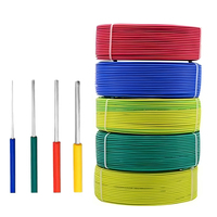 Kabel rumah BV H05V-U H07V-U inti padat konduktor tembaga murni 1.5 2.5 4 6 10mm2 kawat listrik kabel dan kabel terisolasi Pvc