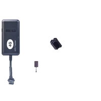 Traceur GPS en temps réel DAGPS GT02A 4 broches avec télécommande 9V-24V 12-24H pour véhicule/voiture/moto, visualisation sur application Android/iOS, GSM, 1 an