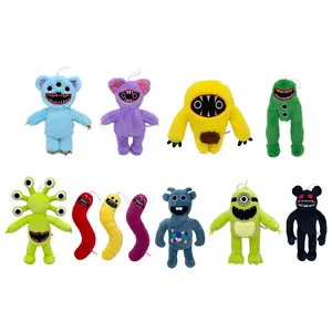 Joyville Happy Valley Ontbloot Tanden Monster Pop Grimas Pluche Horror Speelgoed Dinosaurus Game Serie Pluche Speelgoed