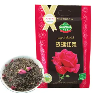 Detox Healthy Drink China Flavored Loose Leaf Tea Organic Rose Flower Tea Green Oolong Tea