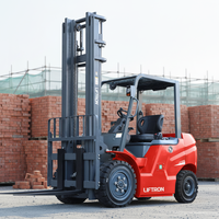 Forklift Listrik Liftron CPD30 Tipe Terrain dengan Baterai Lithium-Ion dan Ban Solid untuk Gudang dan Pengangkutan Barang