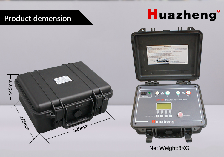 Thiết Bị Kiểm Tra Megohmmeter 15 KV, Thiết Bị Kiểm Tra Điện Trở Cách Điện Kỹ Thuật Số 15kV
