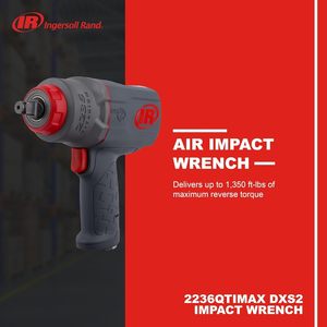 ประแจลม Ingersoll Rand 2236QTiMAX DXS2 ขนาด 1/2 นิ้ว แรงบิด 1500 ฟุต-ปอนด์ สำหรับซ่อมรถยนต์ - Product Image 3