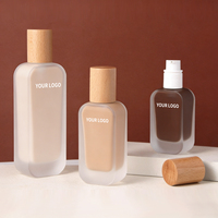 Fond de teint liquide hydratant et illuminateur, vegan, à couvrance totale, mat, imperméable, avec logo personnalisé, fabriqué en Chine, marque privée
