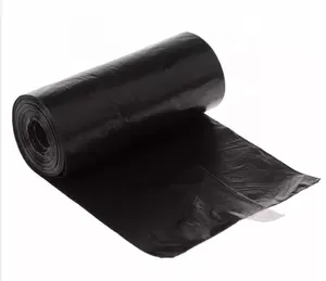 Keuken Custom Biologisch Afbreekbare Tas Trash Bag Zwart Plastic Roll Vuilniszakken