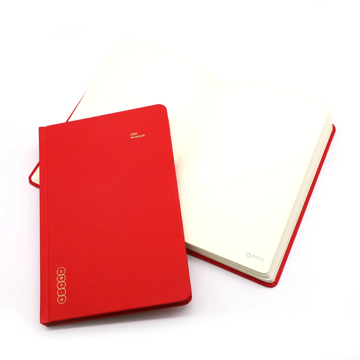 The latest product 2022 deluxe Business Budget Custom journal Ring Planner Cover hardcover plain fabric notebook