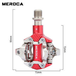 MEROCA Pédales de course de vélo multifonctionnelles en alliage d'aluminium SPD-<span class=keywords><strong>M540</strong></span> autobloquantes avec roulement scellé pour pédale vtt - Product Image 2