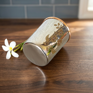 Round Metal Food Container With Lid Classic Design Printing <b>Storage</b> <b>Box</b> For <b>Kitchen</b> Use - Product Image 2