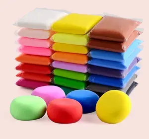 100 G/zak Aardewerk Diy Craft Soft Polymer Boetseerklei Blok Educatief Lucht Drogen Polymeer Klei