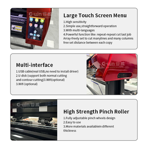 Plotter de Corte de Vinilo Automático V24/V48/V60 de Alta Precisión, Nuevo, con Cámara de Posicionamiento y Corte de Contorno Automático de Alta Velocidad - Product Image 5