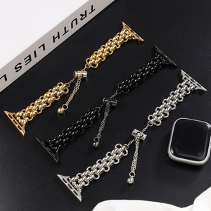 Correa de Reloj de Acero Inoxidable Premium Upro para Apple Watch Series 11 10 9 8 SE, Brazalete de Joyería Metálica de Lujo para iWatch - Product Image 1