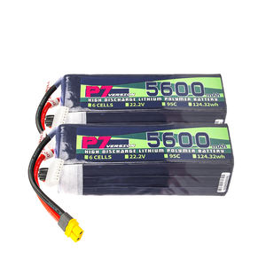 Batería de Dron de Alta Calidad WKL 6S 5600mAh 95C 22.2V 830g, Conector XT60/XT90-H, para RC Quadcopter, Avión, Helicóptero - Product Image 1