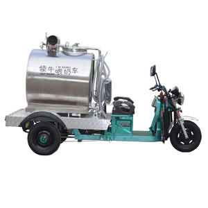 Motor Eléctrico, Dispensador Automático de Leche para Terneros de 500 Litros en Bicicleta, Pequeño <span class=keywords><strong>Taxi</strong></span> Lechero para Granjas Lecheras - Product Image 2