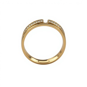 Anéis de Casal Personalizados em Platina 950, Anéis de Noivado e Casamento em Ouro 9k 14k 18k 22k com Diamantes Naturais e Moissanite para Homens e Mulheres - Product Image 1