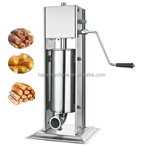 Commercial Electric Spanish Churros Machine 5 Liters And 12l Deep Fryer For Sale