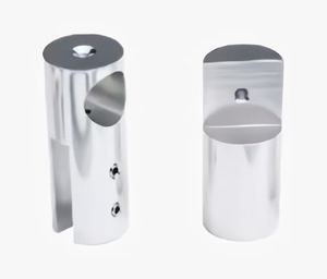 قطع مصنعة بدقة بواسطة التحكم الرقمي بالحاسوب من البولي أوكسي ميثيلين والفولاذ المقاوم للصدأ والنحاس والألومنيوم، معالجة بالتفريغ الكهربائي والخراطة والصنفرة للتصنيع حسب الطلب - Product Image 2