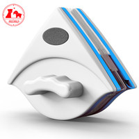 Raclette magnétique double face en plastique avec poignée, brosse de nettoyage de vitres écologique, outils et gadgets ménagers pour le nettoyage des fenêtres
