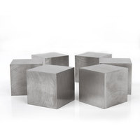 Bloc d'alliage lourd en tungstène fritté haute densité, cylindre en tungstène pur, cube de tungstène de poids cubique