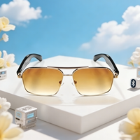 Lunettes Intelligentes de Traduction IA avec Appels, Lecture Musicale, Jeux, Menu Multi-styles, Caméra à Distance, Étanchéité IPX-5, Contrôle Tactile, 1080P
