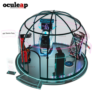Parc à thème VR compact personnalisable de 20 mètres carrés, salle de jeux de réalité virtuelle, aire de jeux intérieure pour enfants, machine de <span class=keywords><strong>jeu</strong></span> de flipper 5D - Product Image 2