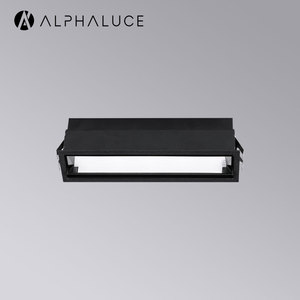 Alphalighting vuông 10W cố định IP20 máy giặt Tường Đèn luz lineal LED tuyến tính downlight COB - Product Image 2