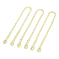 Cordon de levage en aramide, ignifuge, résistant à l'usure, résistant aux coupures, cordon à œil en aramide, cordon à boucle de fixation