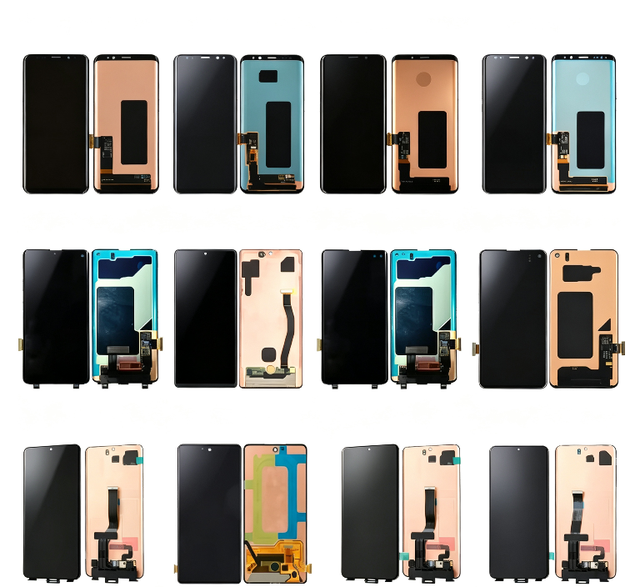 Wholesale LCD Touch Screen Digitizer Assembly for Samsung Galaxy S8 S10 S20 Display Replacement Repair Parts 1 Year Warranty