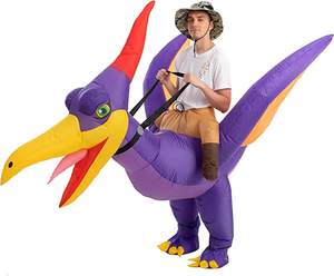 Super settembre Ride A Dinosaur Adult One Size Costume gonfiabile di Halloween - Product Image 3