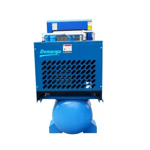 DEMARGO Brand 10 HP Screw Compressor with Dryer and Tank 4-in-1 Integrated Air Compressor 15KW