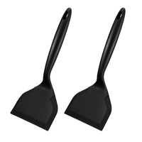 Soleil En Gros Qualité Cuisine Cuisson Silicone Large Fente Oeuf Turner Pancake Spatule 10 Pcs Commande Minimum