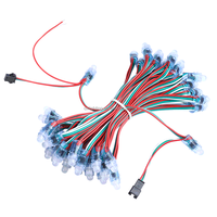 Étanche IP68 couleur DC5V 12V Ucs1903 Ws2811 Led Point Pixel Module 12mm RGB LED guirlandes lumineuses publicité noël