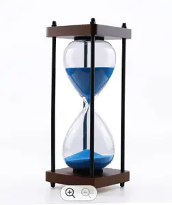 Đồng Hồ Cát Đồ Trang Trí Cổ Điển Đồng Hồ Cát Bằng Gỗ - Product Image 1