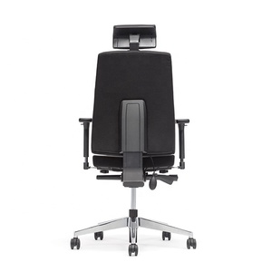 Mecanismo <span class=keywords><strong>Donati</strong></span> Silla ergonómica de cuero autoblocante Silla ejecutiva de oficina de malla con reposacabezas ajustable - Product Image 5