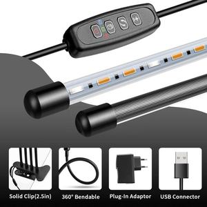 Lampada a Clip a spettro completo per piante da interno a 3 teste a <span class=keywords><strong>LED</strong></span> per far crescere la luce con lampadine bianche rosse blu per piante da interno - Product Image 5