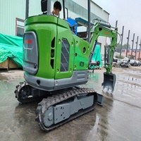 Mini-excavatrice SINOKESH 2.0T en gros pour flotte de location, pelle hydraulique commerciale EPA, commande pilote sur chenilles, moteur et boîte de vitesses