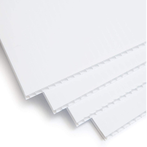 4x8 Trắng Blanco <span class=keywords><strong>PP</strong></span> <span class=keywords><strong>Polypropylene</strong></span> tấm nhựa sóng cho sân dấu hiệu 18x24 - Product Image 3